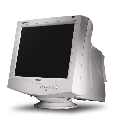 uno schermo CRT